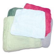MONARCH BRANDS Qwick Wick Terry Towels, 12 x 12, Assorted Colors, 25 lb Bale Approximately 280/Bale N-C60-25